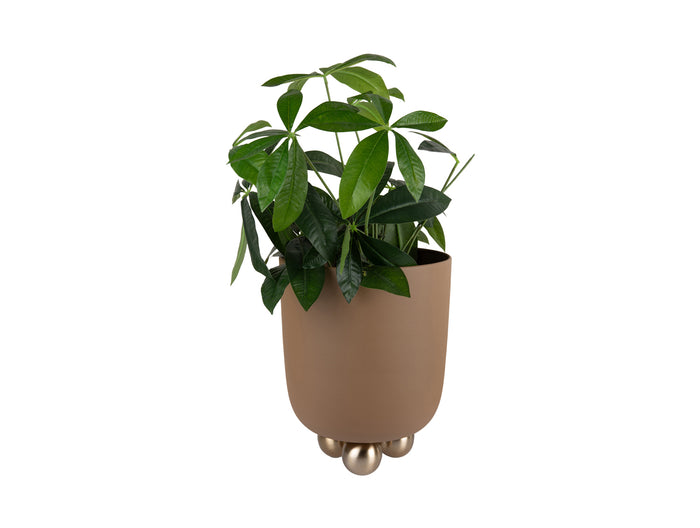 Present Time - Bloempot Estilo Large - Mocha brown