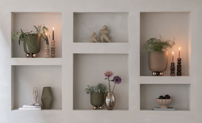 Present Time - Bloempot Estilo Medium - Luxury green