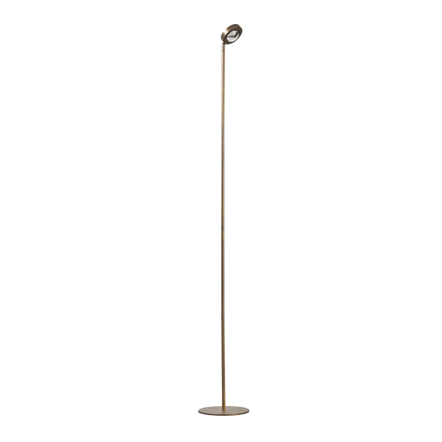 ETH Jake ROUND Vloerlamp Led met lens 3 step dimming 2700k 9w Anodic Brown  653L