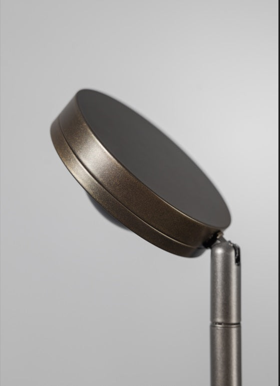 ETH Jake ROUND Vloerlamp Led met lens 3 step dimming 2700k 9w Anodic Brown  653L