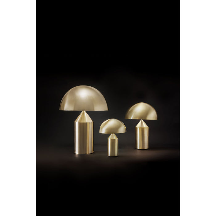 Oluce Atollo tafellamp H50 zwart