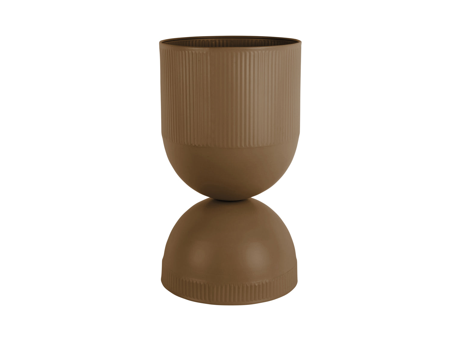 Present Time - Bloempot Tonar Large - Mocha brown