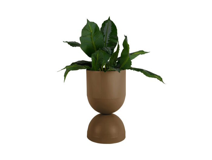 Present Time - Bloempot Tonar Large - Mocha brown