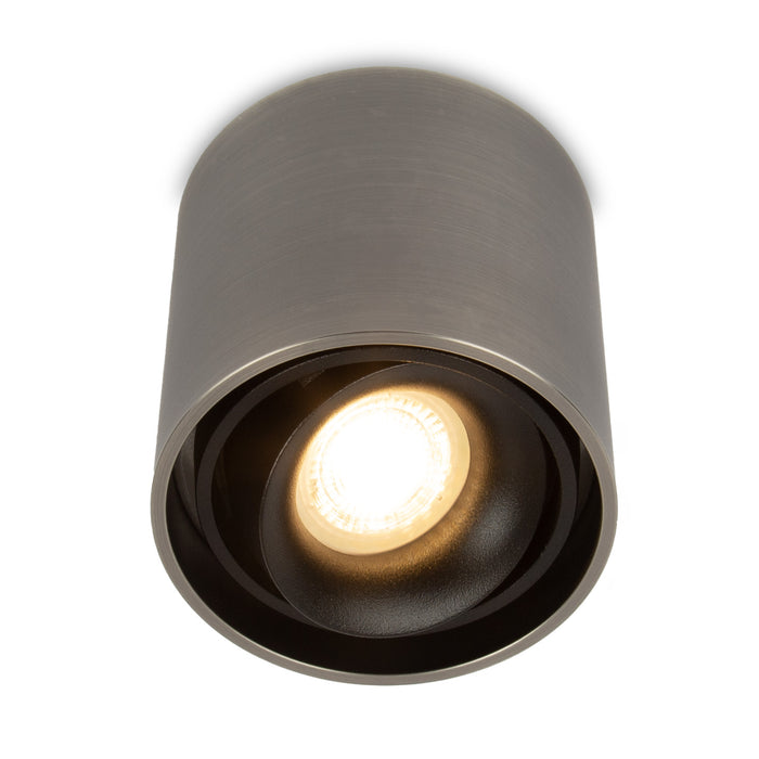 KS Verlichting Oliver Opbouwspot Rond Gun Metal