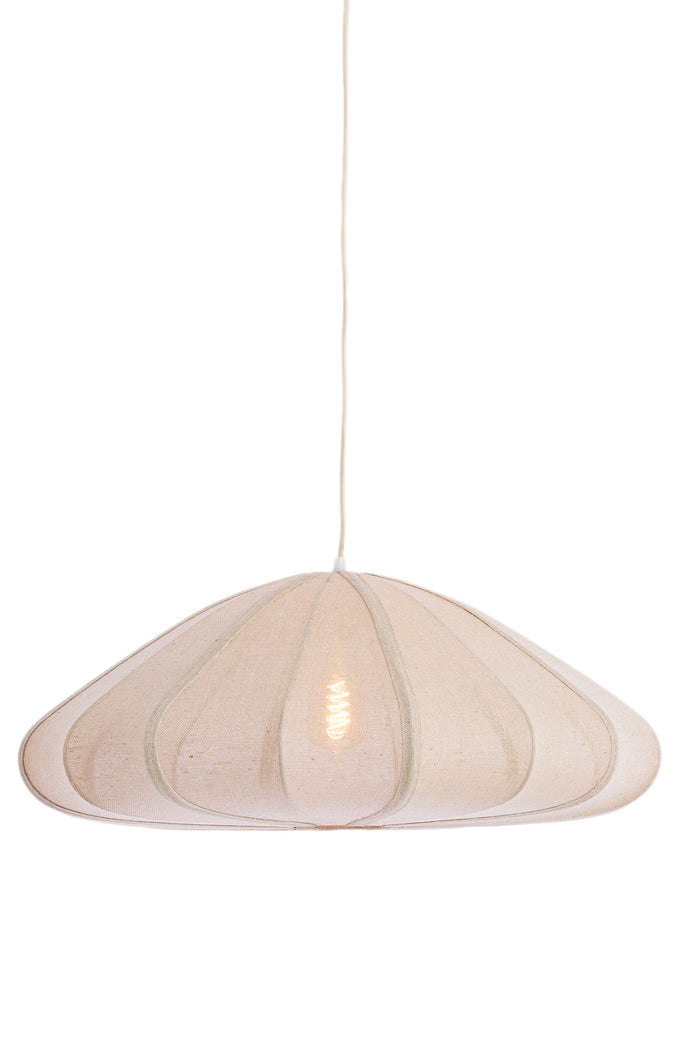 Light & Living - Hanglamp CESANO - Ø64x25cm - Wit