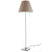 Costanza vloerlamp vast met schakelaar aluminium|Shaded Stone