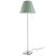 Costanza vloerlamp vast met schakelaar aluminium|Comfort Green