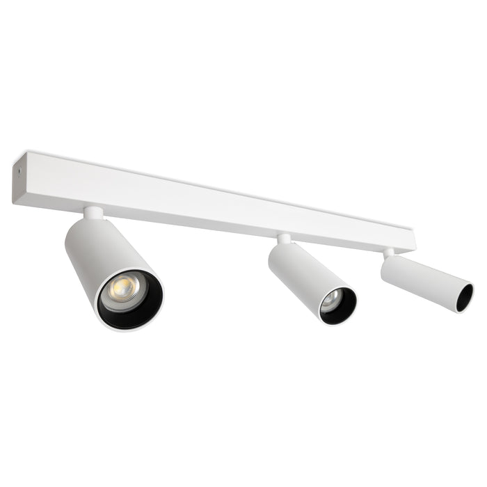 KS Verlichting Vigo 3-lichts Opbouwspot Wit