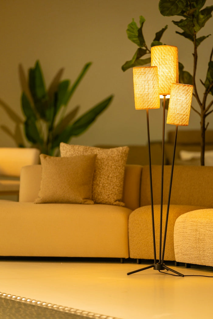 ETH Zizal Hanglamp Dia. 45cm 1 X e27 Incl Creme pendel 3 meter