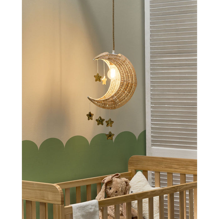 Beliani - ORCHON - Hanglamp - Naturel - Rotan