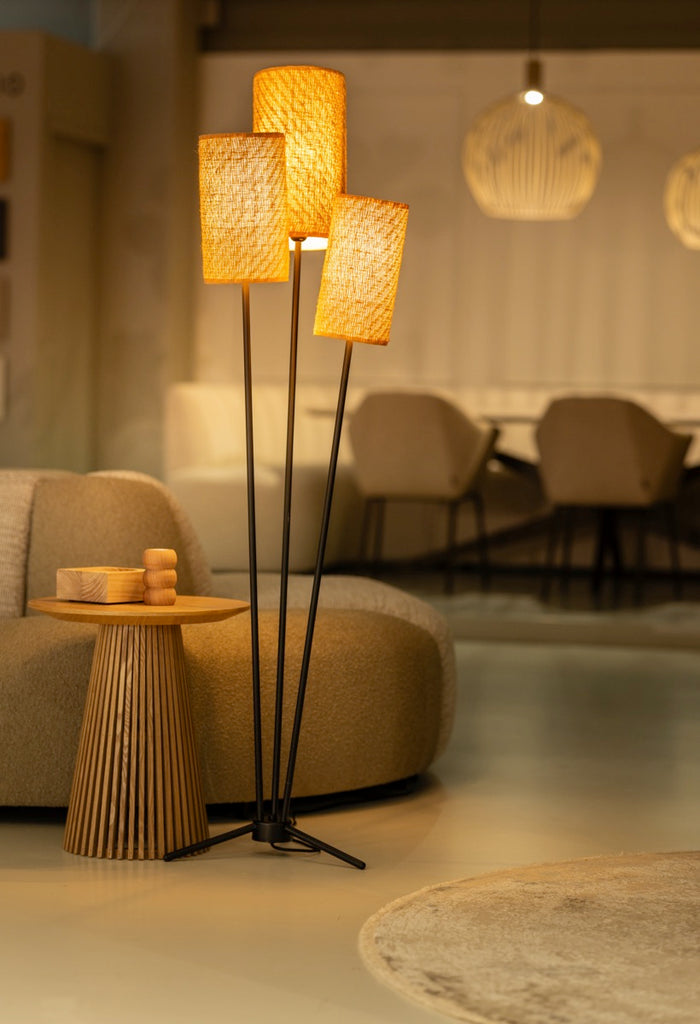 ETH Zizal Hanglamp Dia. 45cm 1 X e27 Incl Creme pendel 3 meter