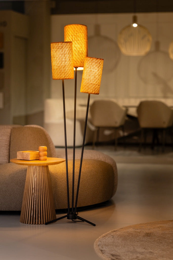 ETH Zizal Hanglamp Dia. 45cm 1 X e27 Incl Creme pendel 3 meter