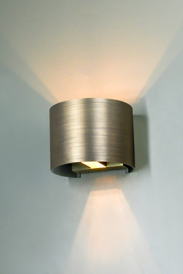 Artdelight Wandlamp Gyro B 13 cm antiek brons