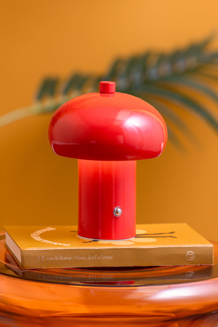 Leitmotiv - Tafellamp Retro Seta LED - Helderoranje