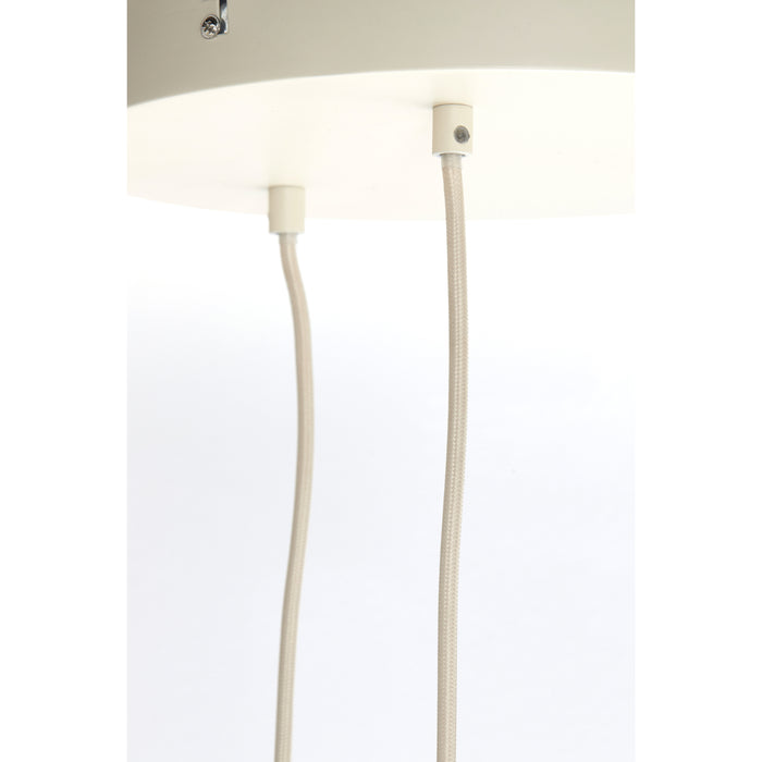 Light & Living - Hanglamp BISHO - Ø30x14cm - Bruin