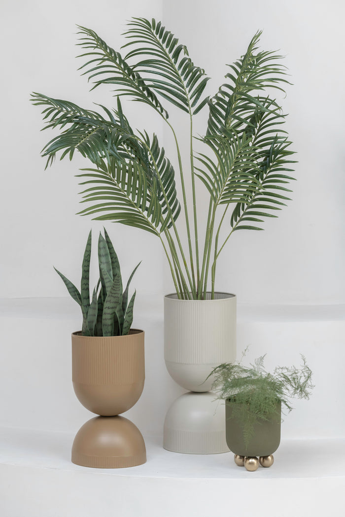 Present Time - Bloempot Tonar Large - Mocha brown