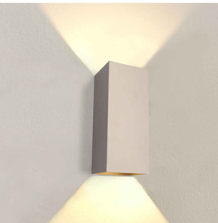 Artdelight Wandlamp Dante 2 XL Champagne GU10 GU10 Up & Downlight