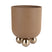 Present Time - Bloempot Estilo Small - Mocha brown