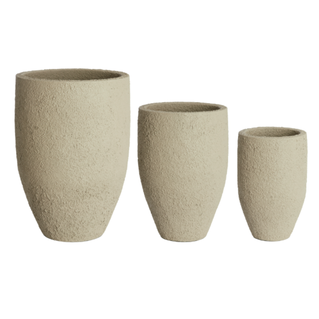 Light & Living - Pot SIROLO - Ø52x71 cm - Bruin - Set van 3