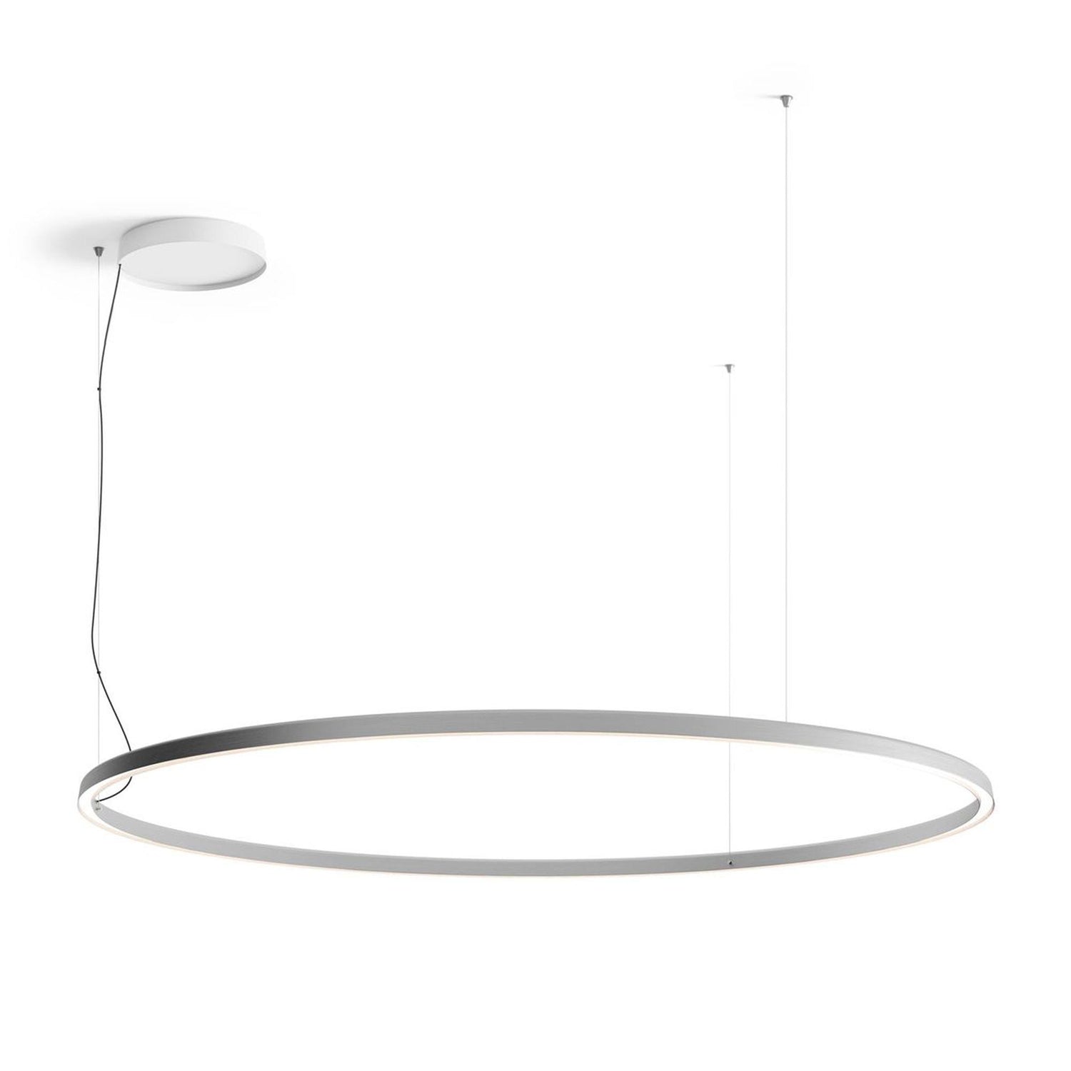 Compendium Circle 200 hanglamp LED aluminium