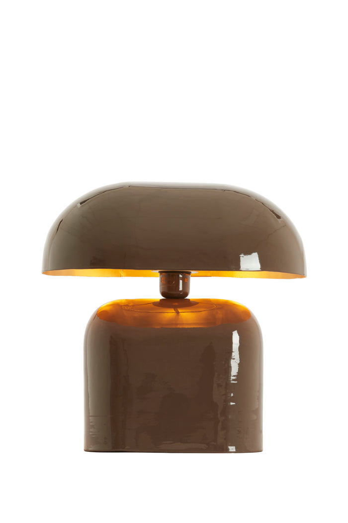 Light & Living - Tafellamp TODD - 37x26x37 cm - Bruin