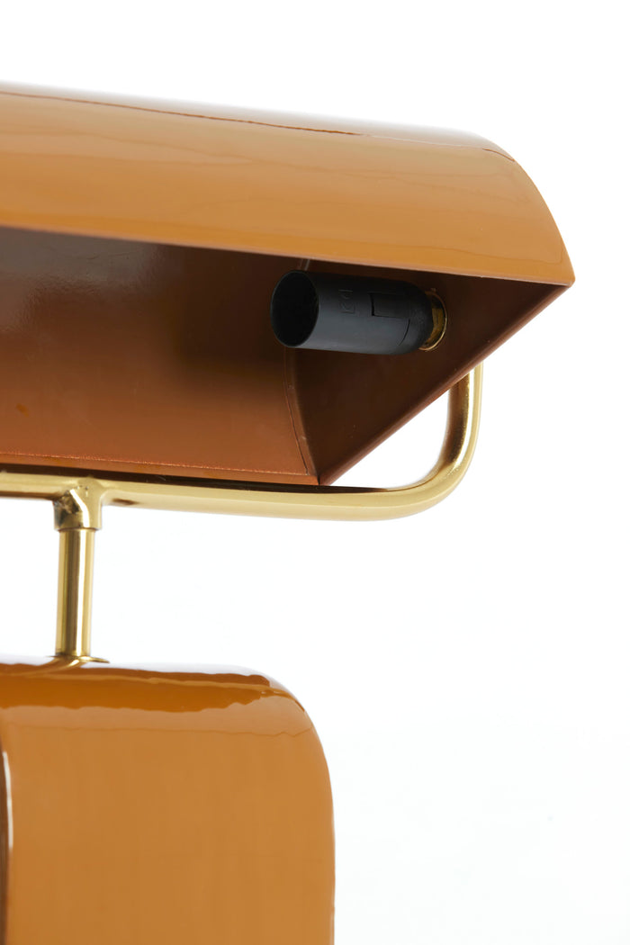 Light & Living - Tafellamp CARDONA - 35x15.5x38 cm - Bruin