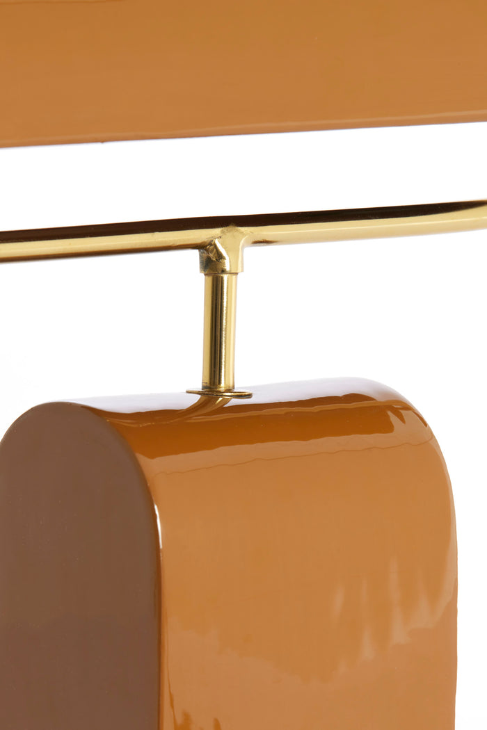 Light & Living - Tafellamp CARDONA - 35x15.5x38 cm - Bruin