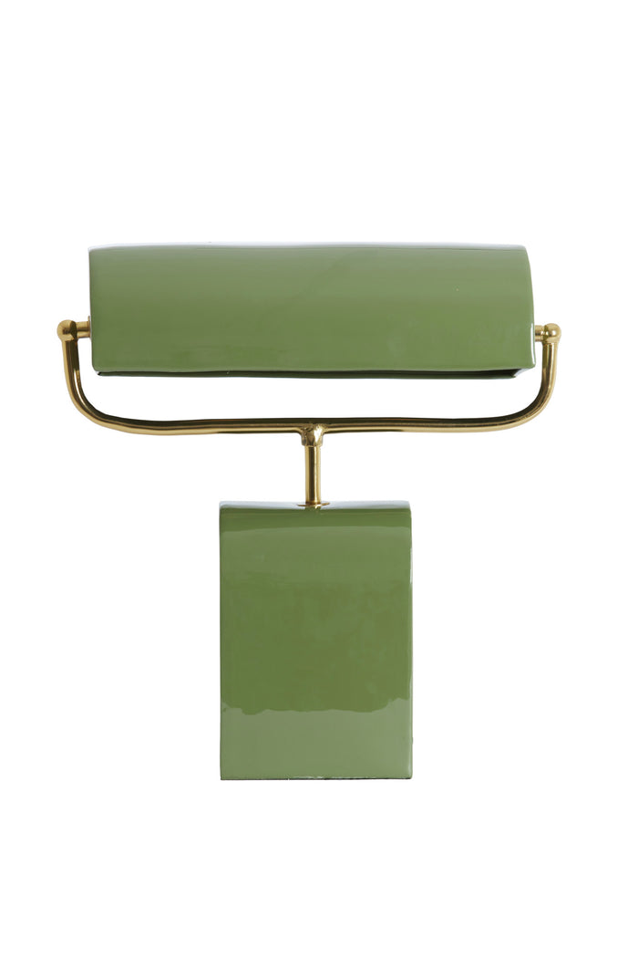 Light & Living - Tafellamp CARDONA - 35x15.5x38 cm - Groen