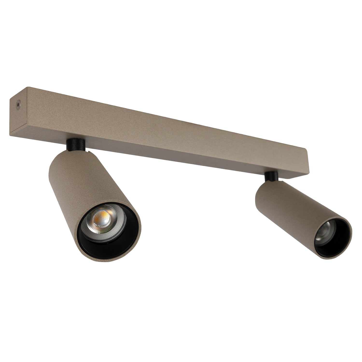 KS Verlichting Vigo 2-lichts Opbouwspot Champagne