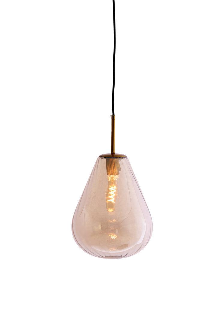 Light & Living - Hanglamp LEONA - Ø25x32 cm - Brons