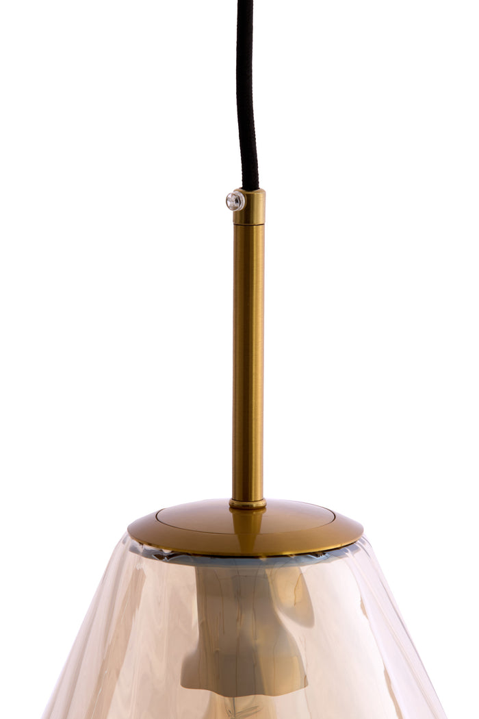 Light & Living - Hanglamp LEONA - Ø25x32 cm - Brons