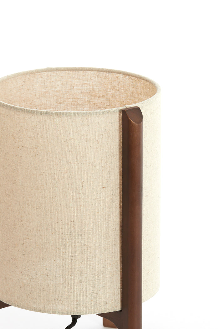 Light & Living - Tafellamp LITTO - Ø22x33cm - Bruin