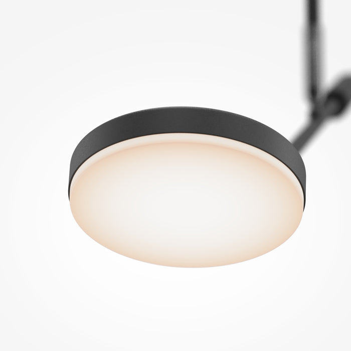 Maytoni - Plafondlamp Fad - Metaal - Zwart