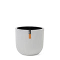 Capi Europe - Pot bol Groove  - 9x8 - Wit