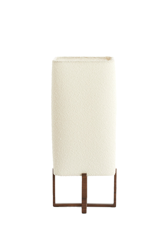 Light & Living - Tafellamp WYN - Ø21.5x50.5cm - Bruin