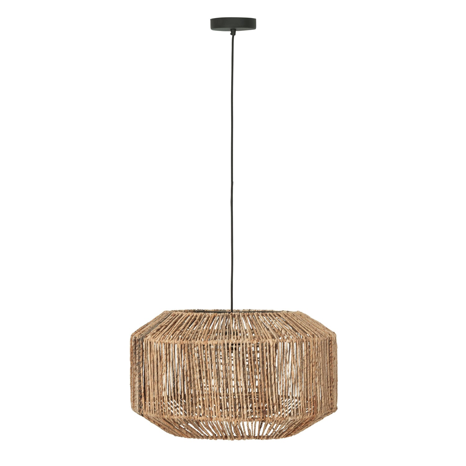 MUST Living Pendant lamp Soller,43xØ62 cm, abaca