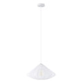 EGLO Dolwen Hanglamp - E27 - Ø 42,5 cm - Wit - Textiel