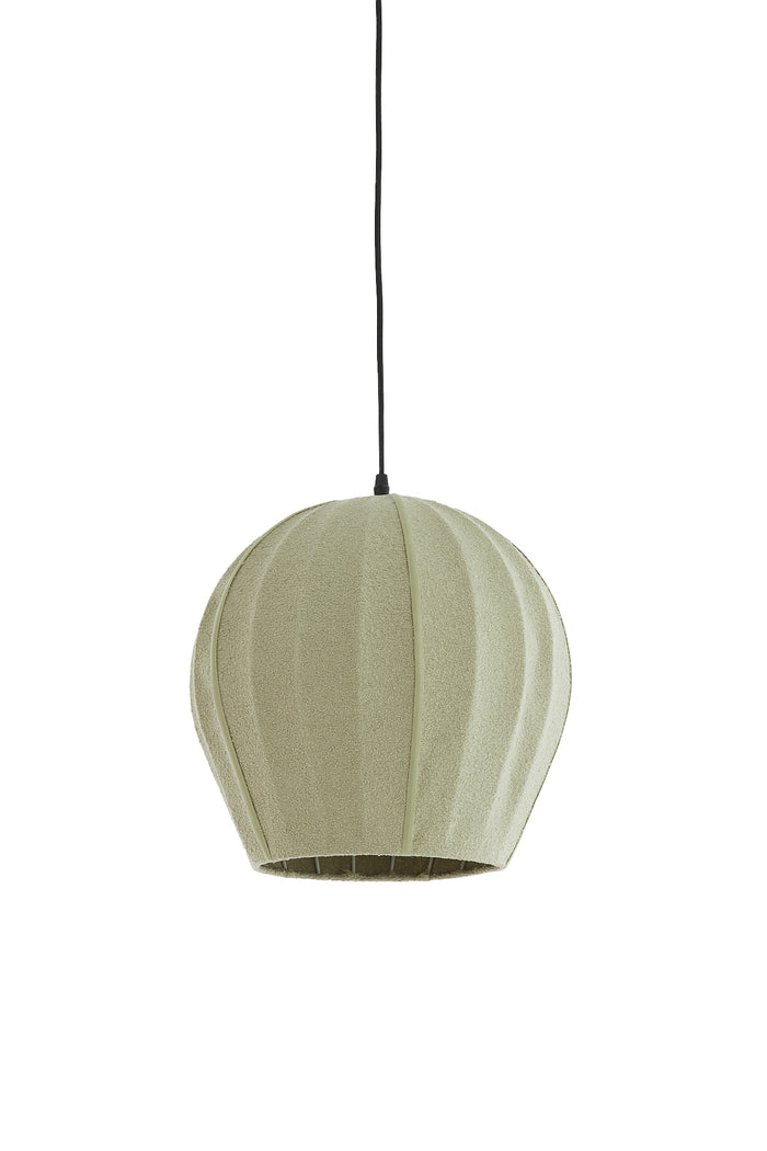 Light & Living - Hanglamp ZAGORI - Ø35x33cm - Groen