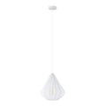 EGLO Dolwen Hanglamp - E27 - Ø 33,5 cm - Wit - Textiel