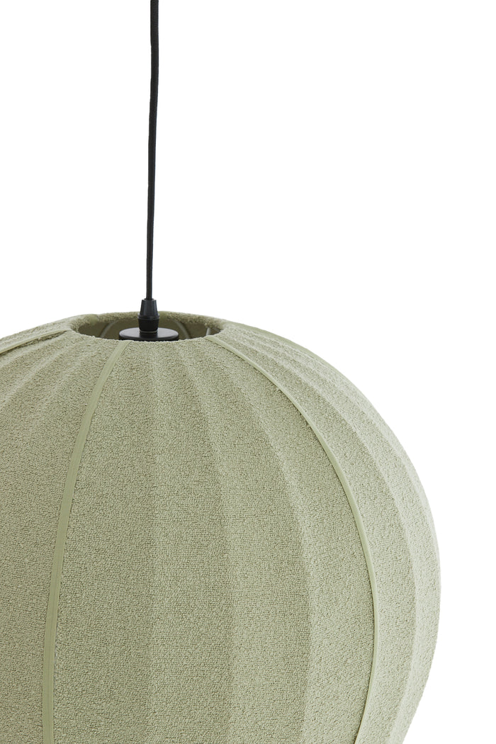 Light & Living - Hanglamp ZAGORI - Ø35x33cm - Groen