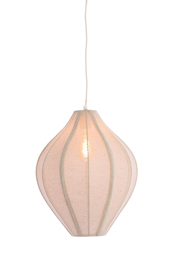 Light & Living - Hanglamp PASTO - Ø36x44cm - Wit