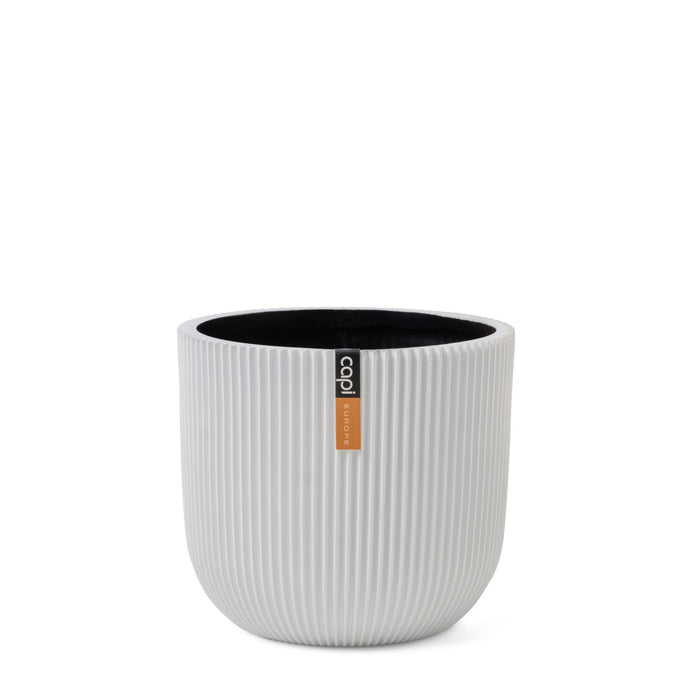 Capi Europe - Pot bol Groove  - 14x13 - Wit