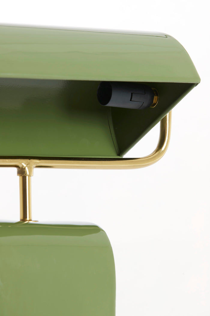 Light & Living - Tafellamp CARDONA - 35x15.5x38 cm - Groen