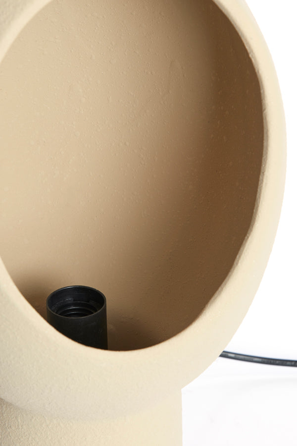 Light & Living - Tafellamp MONK - Ø25x46cm - Bruin