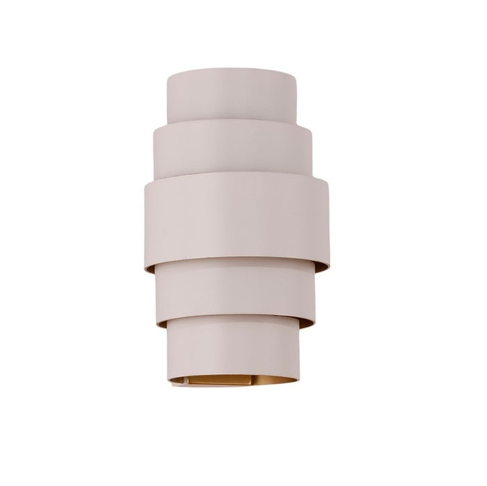 Artdelight Wandlamp Rolls Wit-Goud 2 x G9 fitting Hoogte 22cm