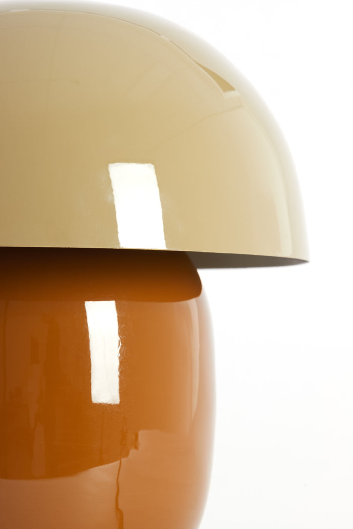 Light & Living - Tafellamp MIMOSA - Ø30x34 cm - Bruin