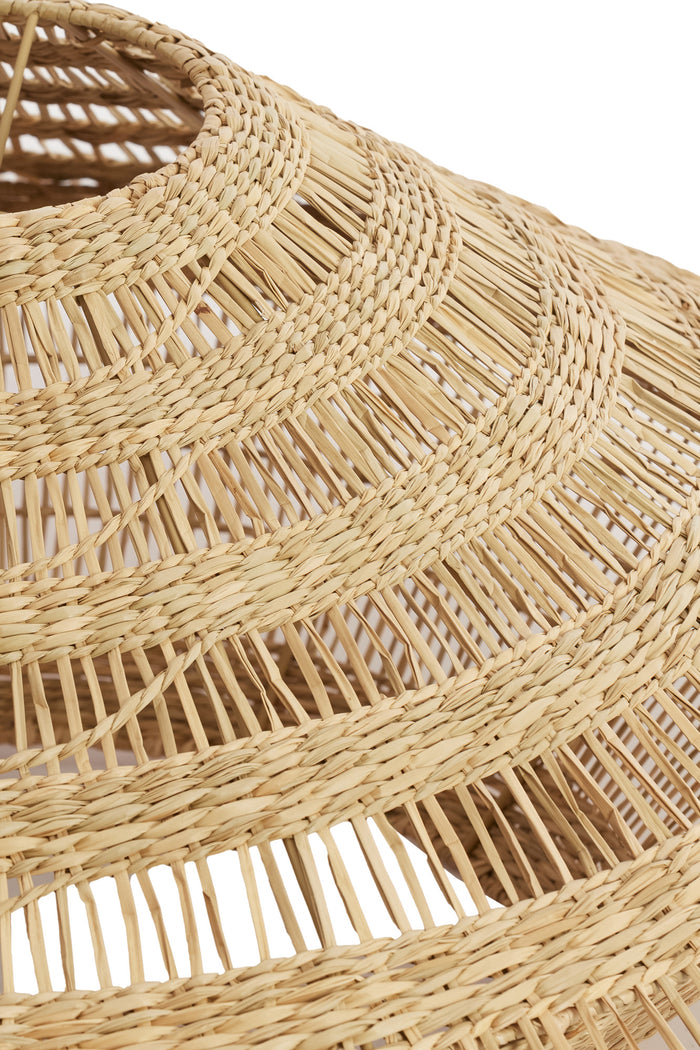 Light & Living - Hanglamp OWANA - Ø80x30 cm - Bruin