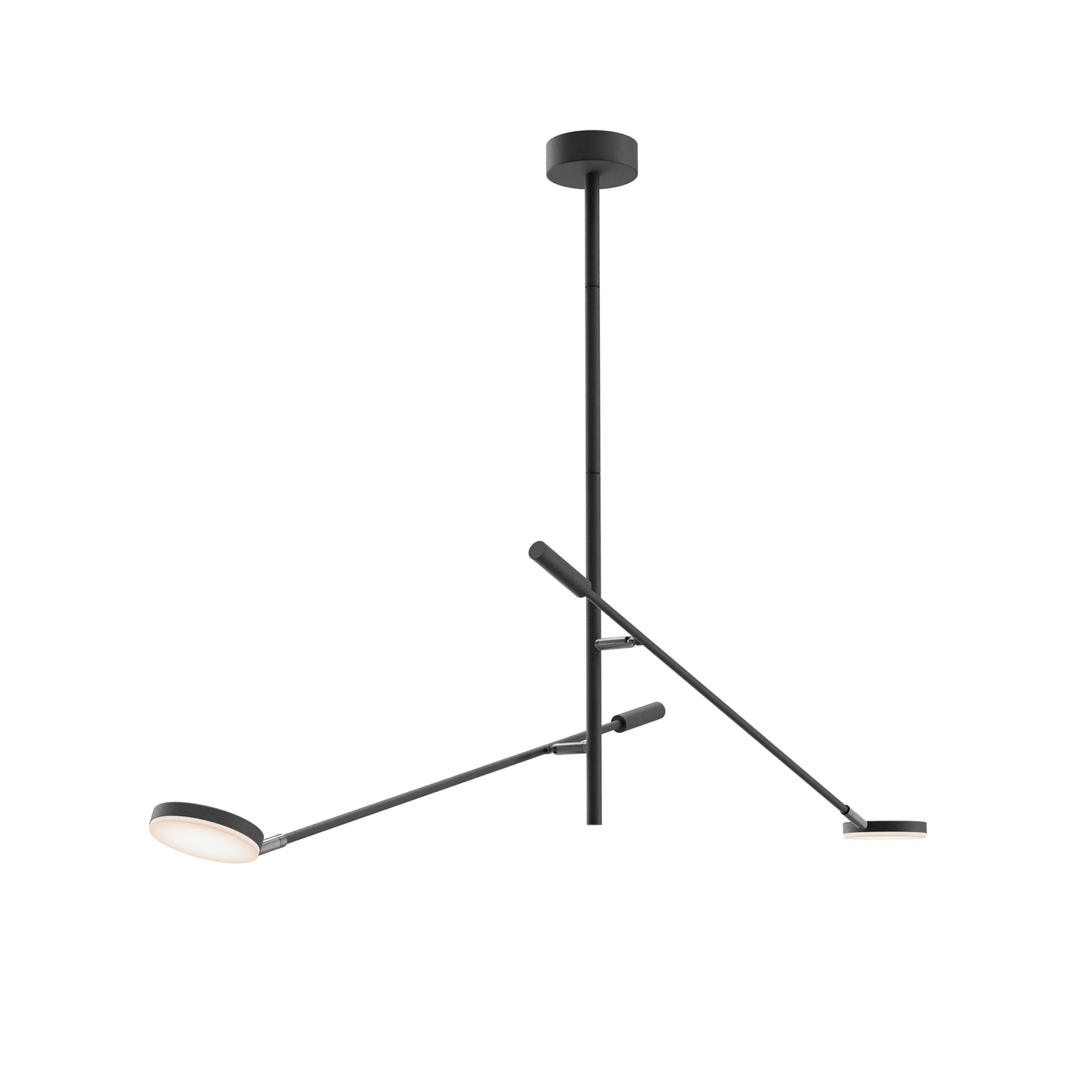 Maytoni - Plafondlamp Fad - Metaal - Zwart