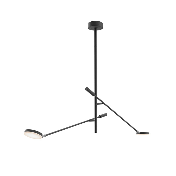 Maytoni - Plafondlamp Fad - Metaal - Zwart