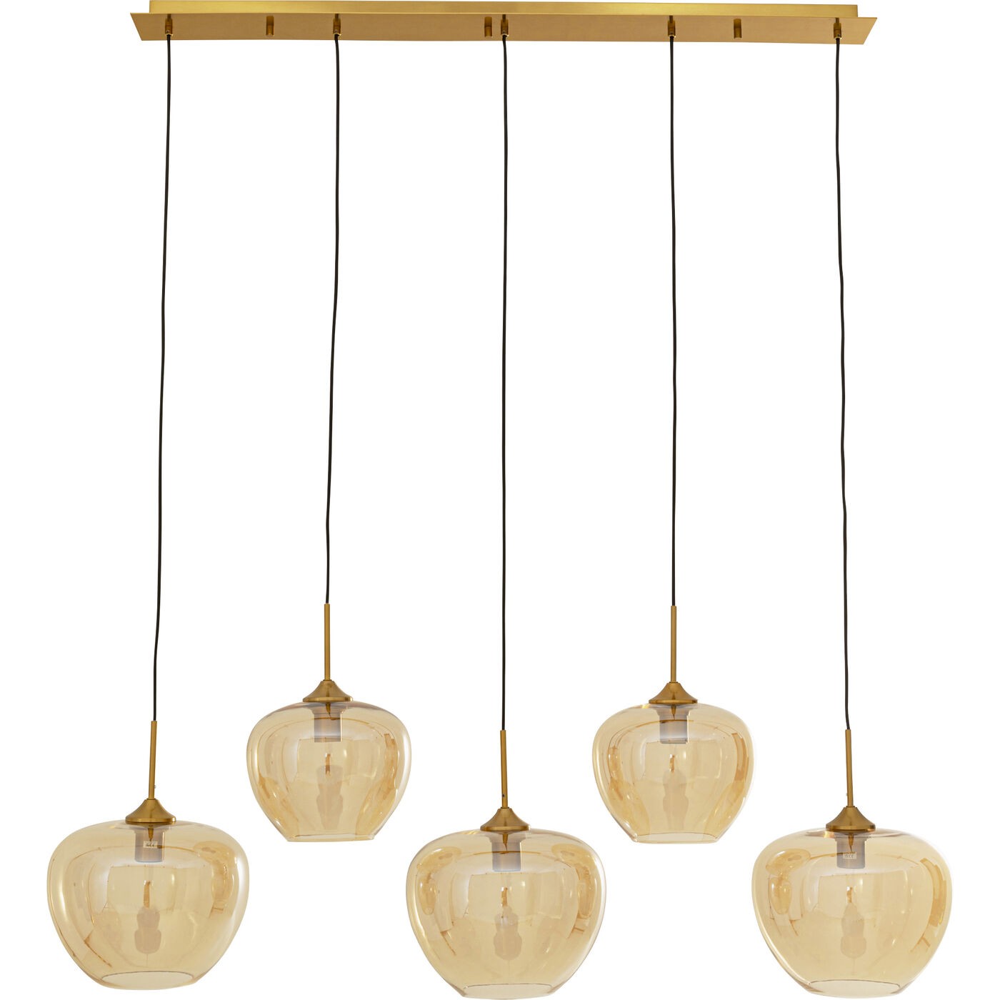 Hanglamp Sphere 5 amber Kare Design